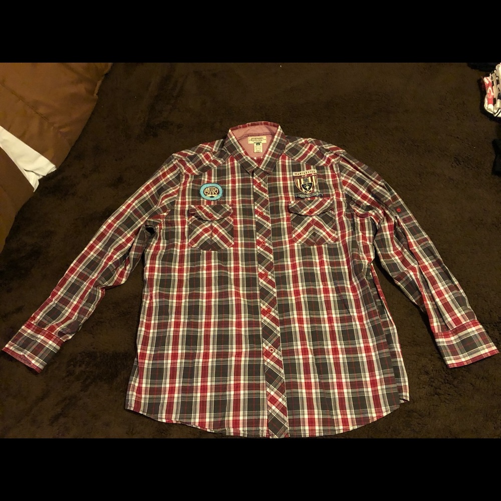 American Rag Vintage Manchester plaid shirt